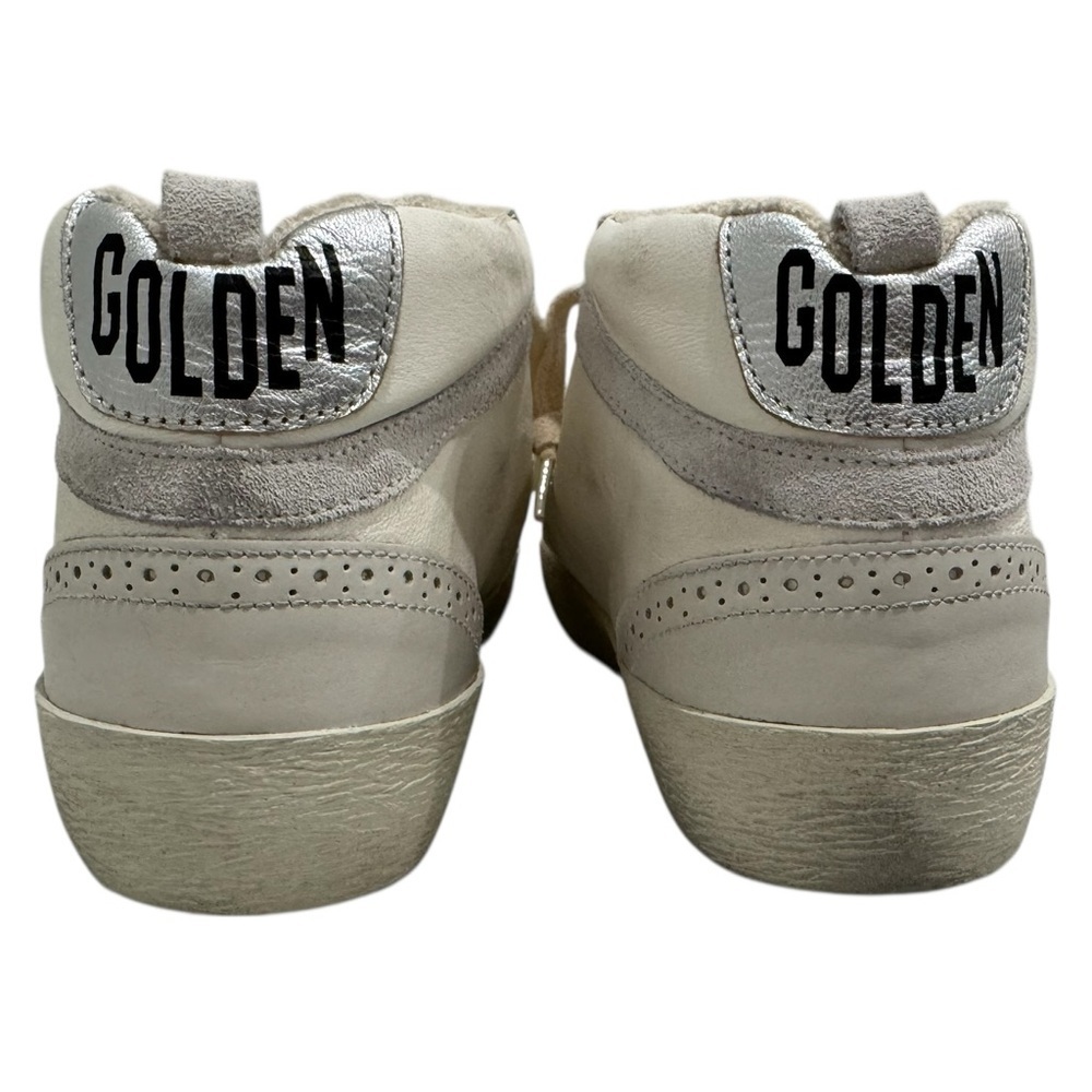 Golden Goose Women's Mid Star Cream Milky Green IT38/ US 8 NWT - Picture 10 of 12